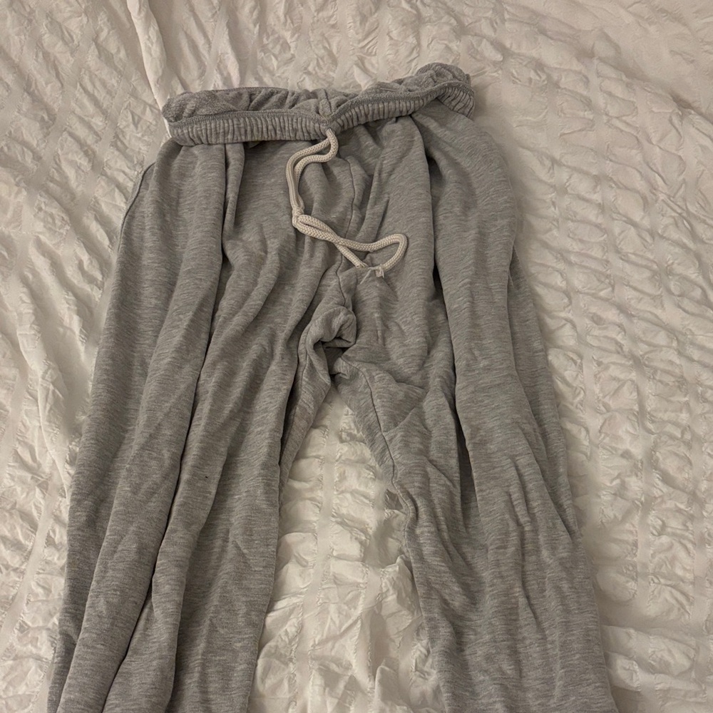 Cozy Gray woman’s aerie Jogger sweats